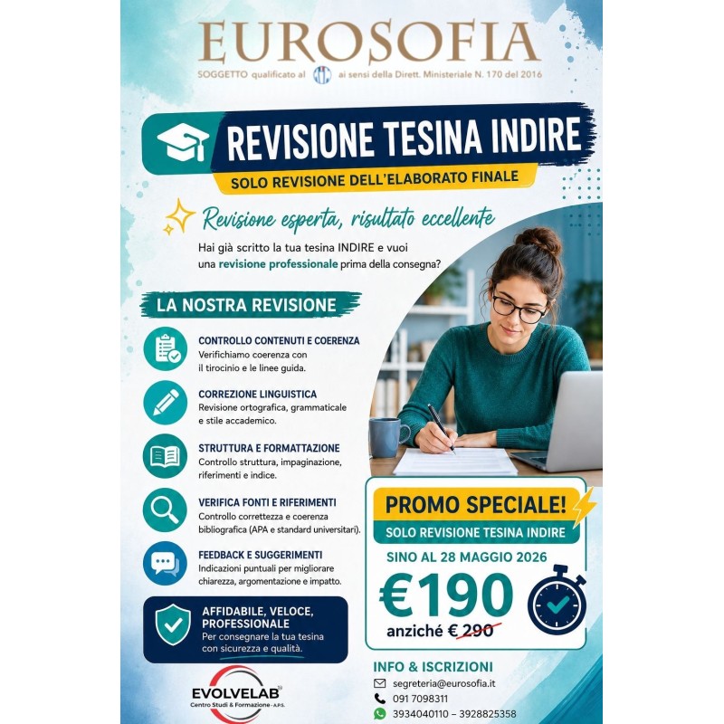 REVISIONE Tesina finale INDIRE