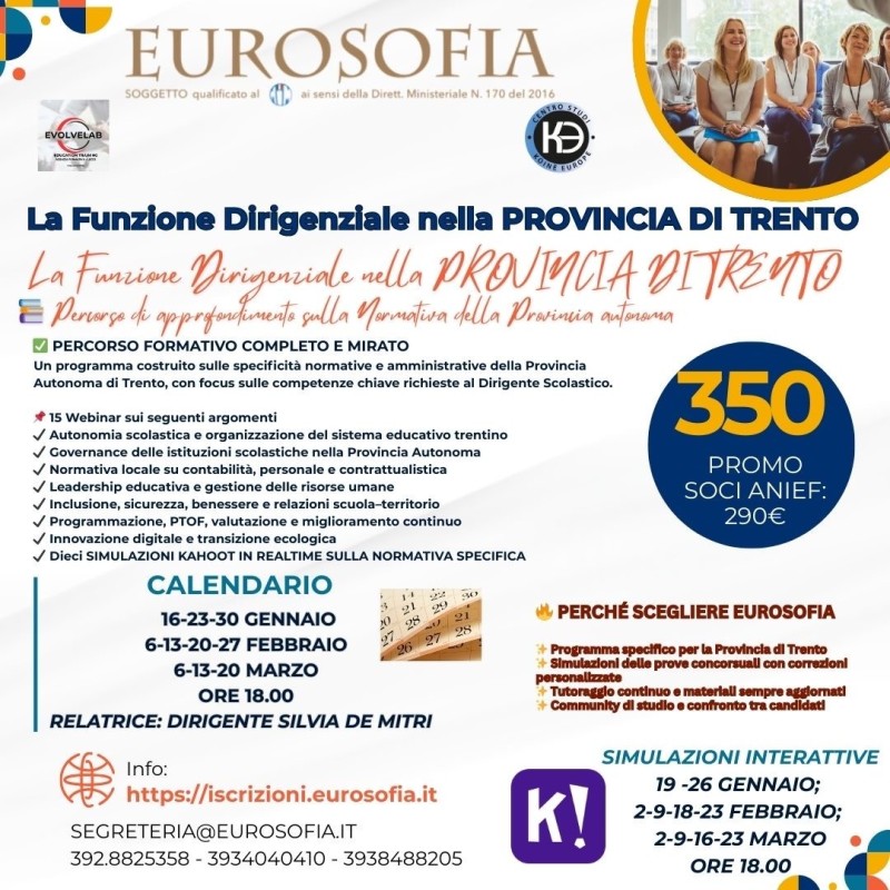 La funzione Dirigenziale nella Provincia di Trento