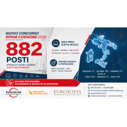 🚨 NUOVO CONCORSO RIPAM COESIONE 2026 🎯 882 POSTI PER SPECIALISTI TECNICI LAUREATI