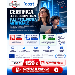 NOVITÀ IDCERT – ARRIVANO LE CERTIFICAZIONI AI LITERACY