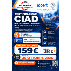 Alfabetizzazione Digitale CIAD - DIGICOMP 2.2 IDCERT  ACCREDIA